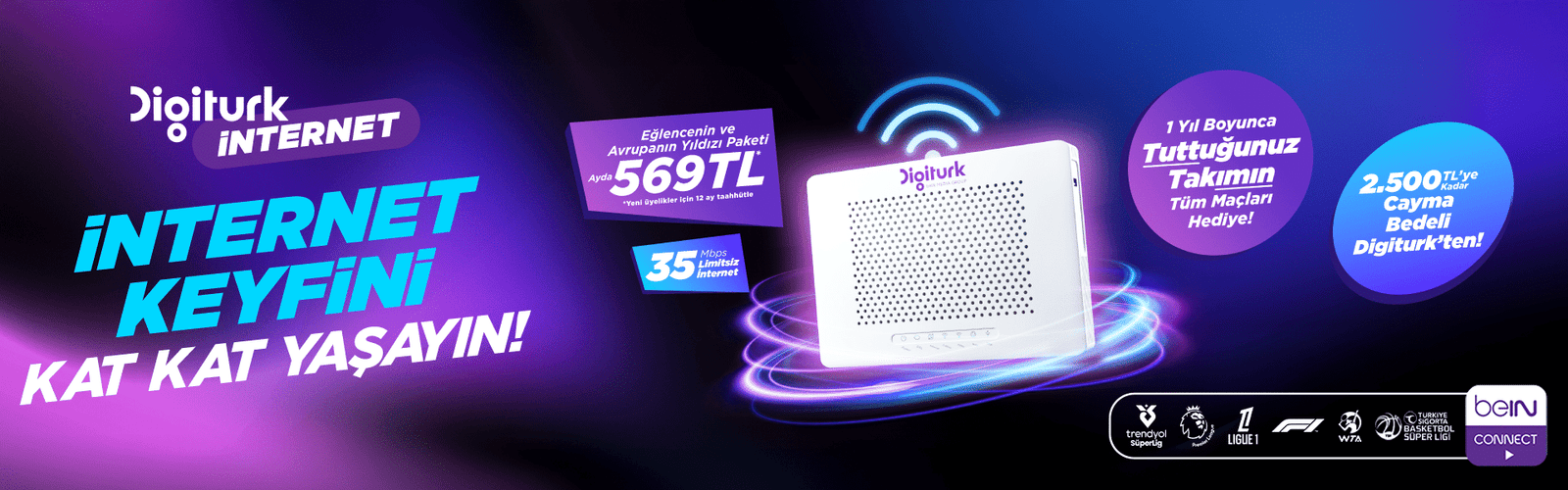 Digitürk Internet Banner